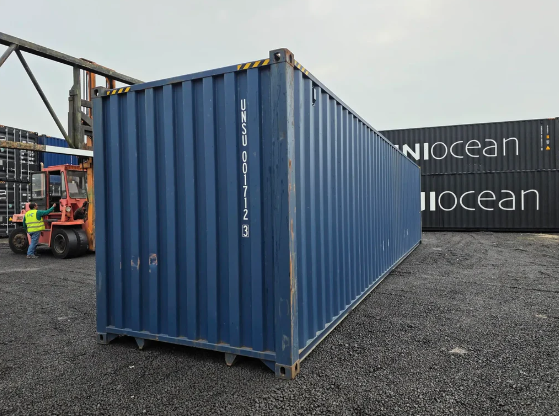 CONTENEDOR MARÍTIMO DE 40 PIES HC