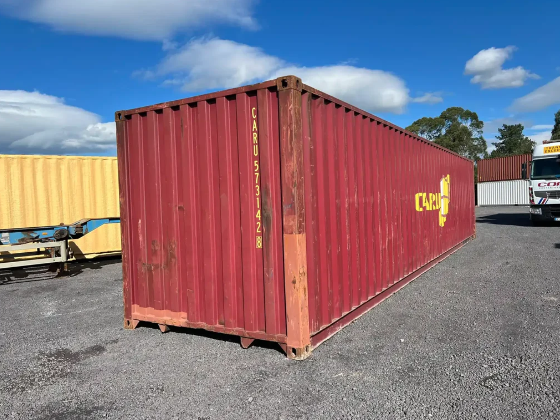 CONTENEDOR MARÍTIMO DE 40 PIES