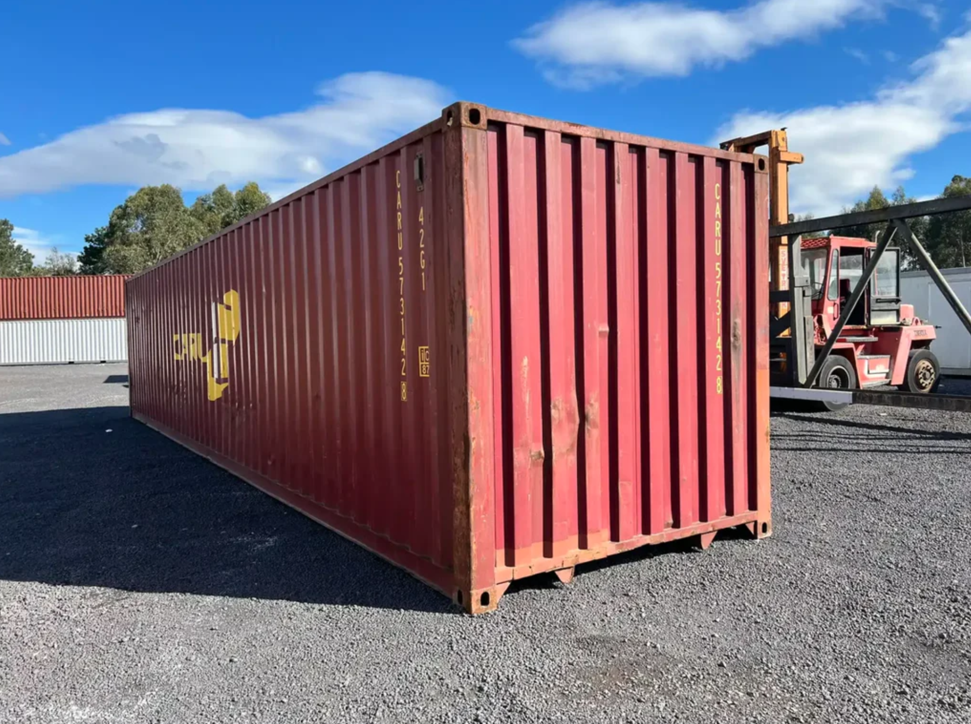 CONTENEDOR MARÍTIMO DE 40 PIES