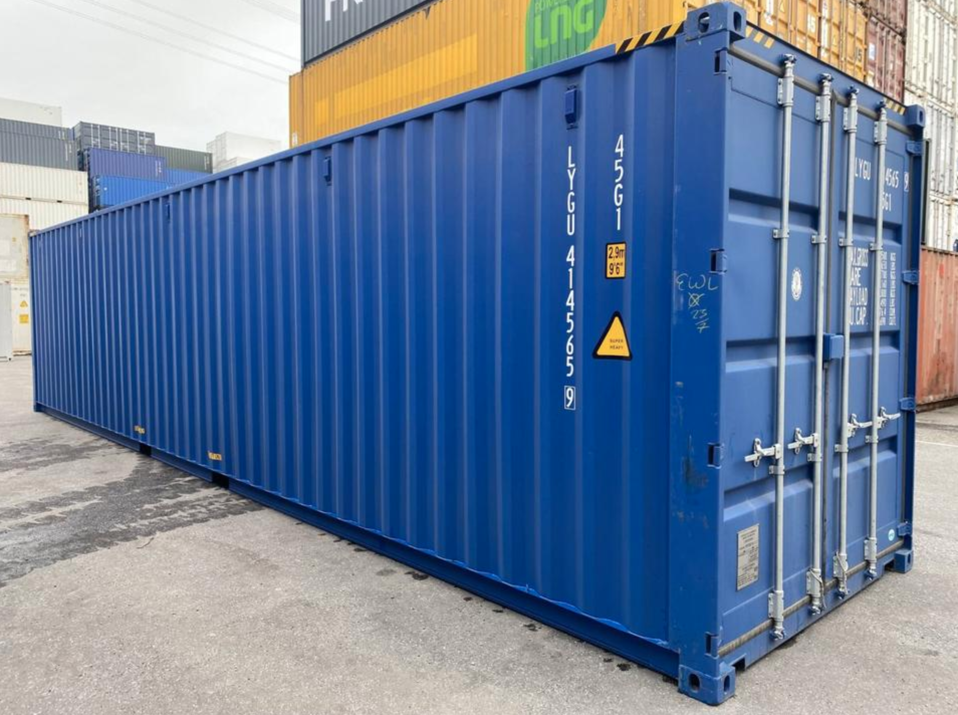 CONTENEDOR MARÍTIMO DE 40 PIES HC