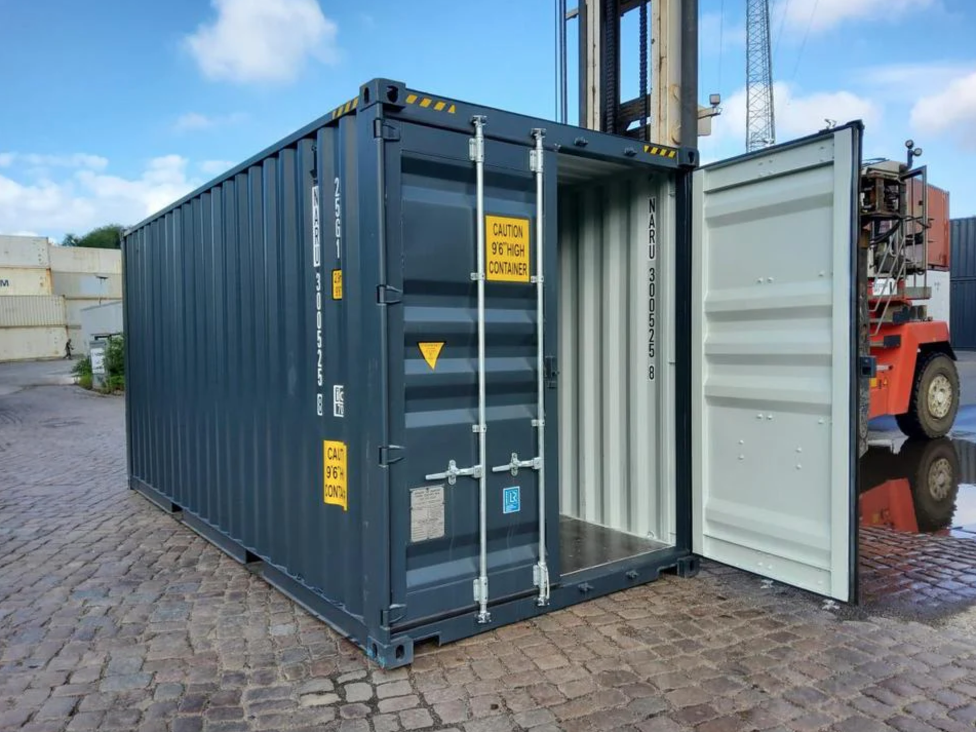 CONTENEDOR MARÍTIMO DE 20 PIES HC 