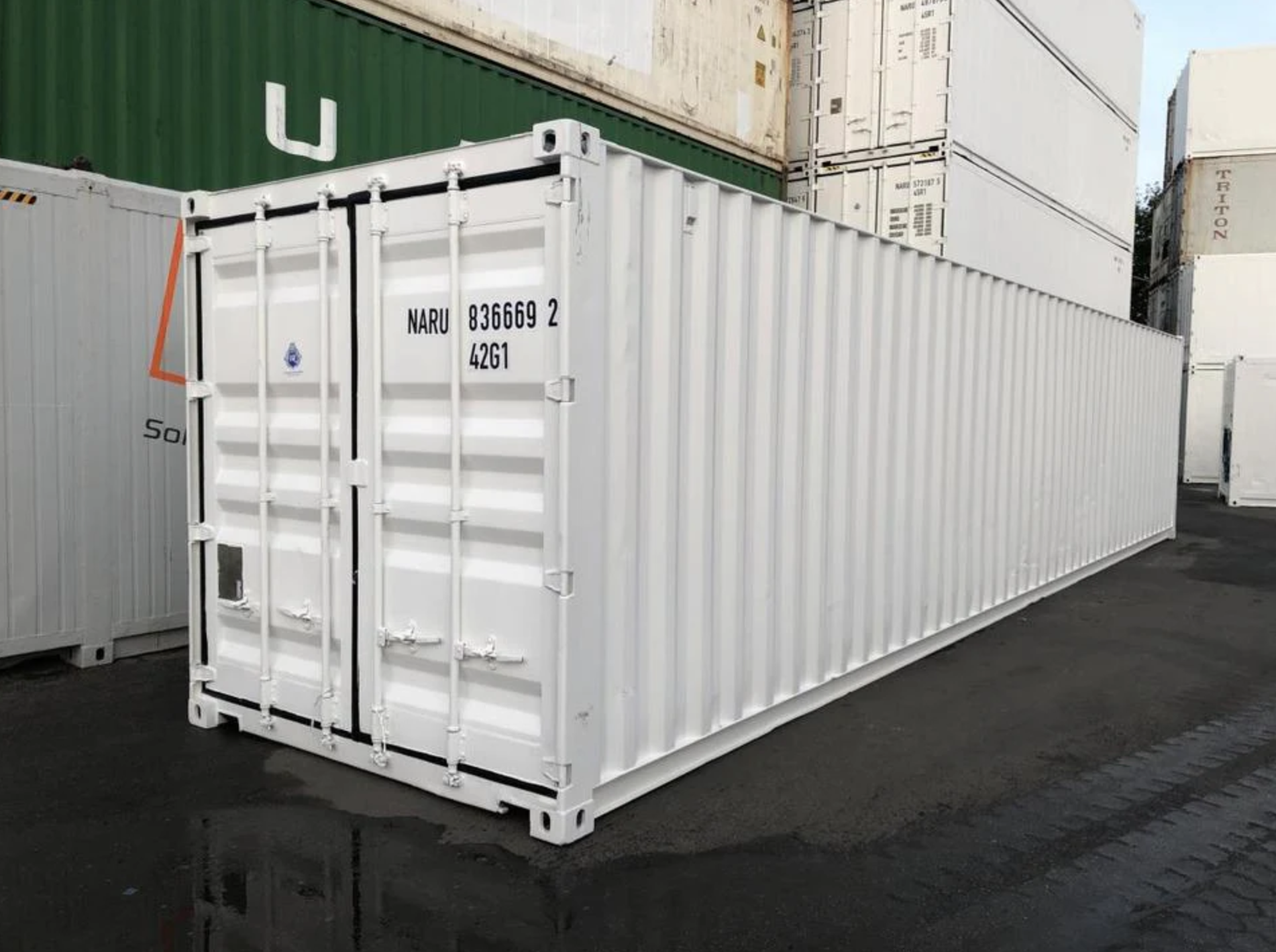 CONTENEDOR MARÍTIMO DE 40 PIES 