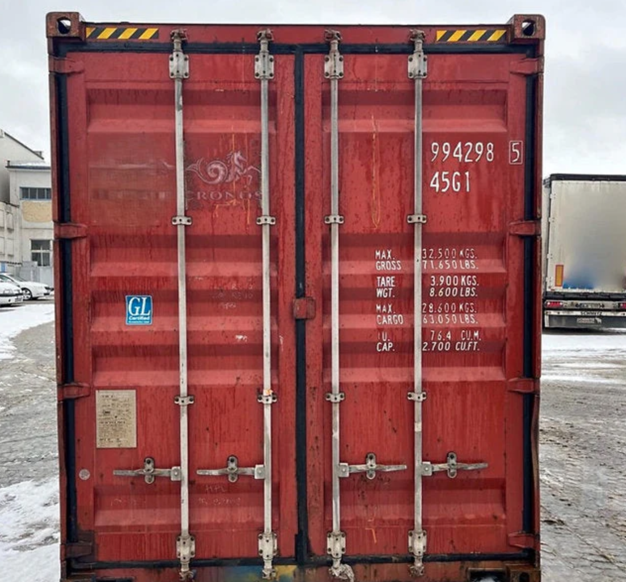 CONTENEDOR MARÍTIMO DE 10 PIES 