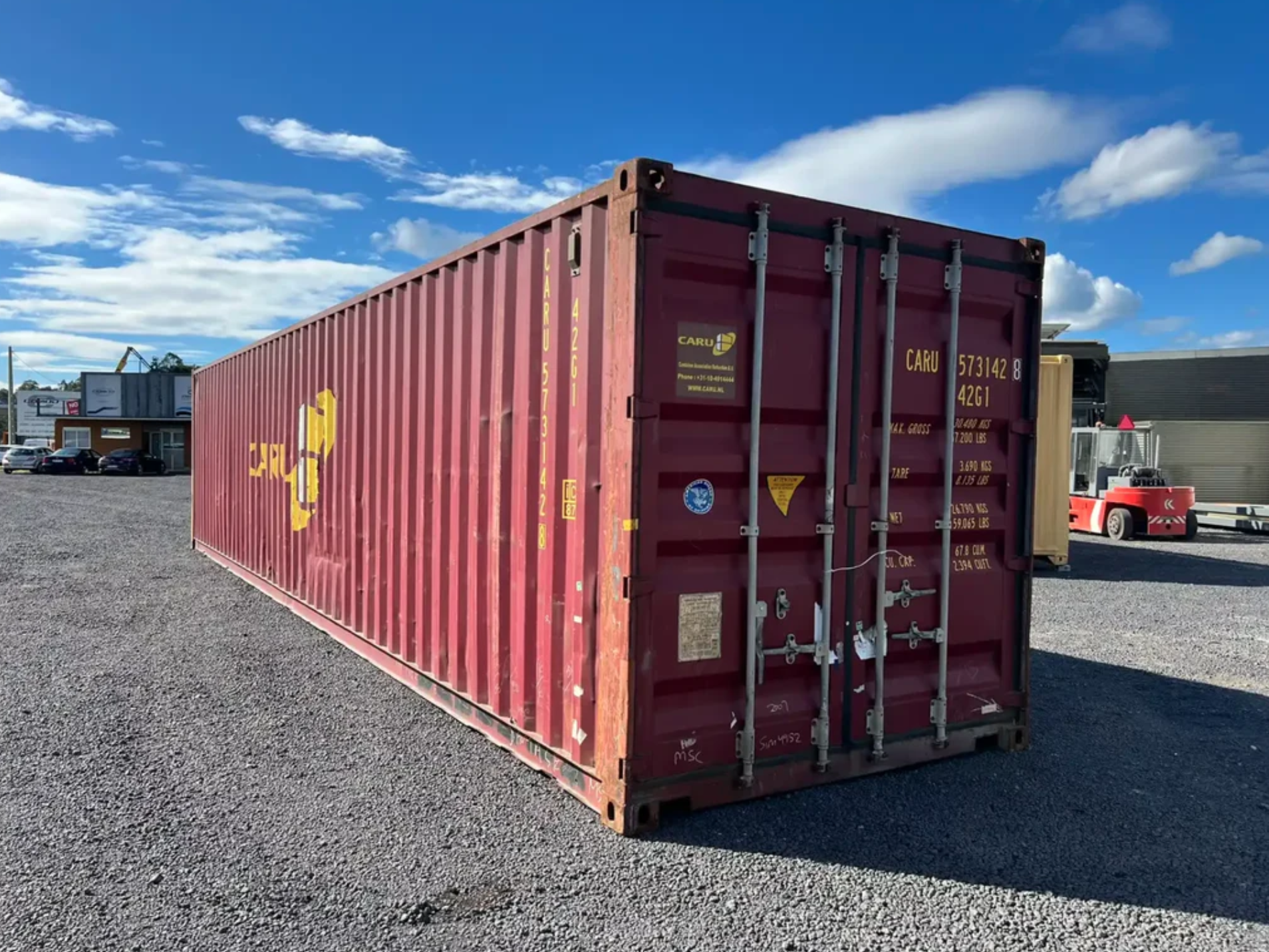 CONTENEDOR MARÍTIMO DE 40 PIES