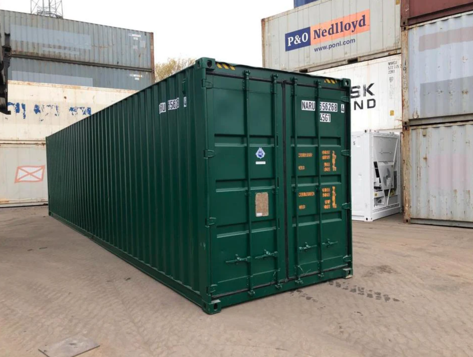 CONTENEDOR MARÍTIMO DE 40 PIES 