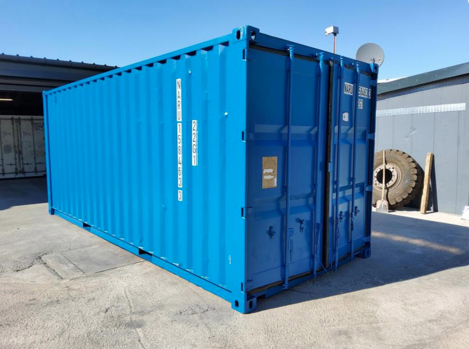 CONTENEDOR MARÍTIMO DE 20 PIES 