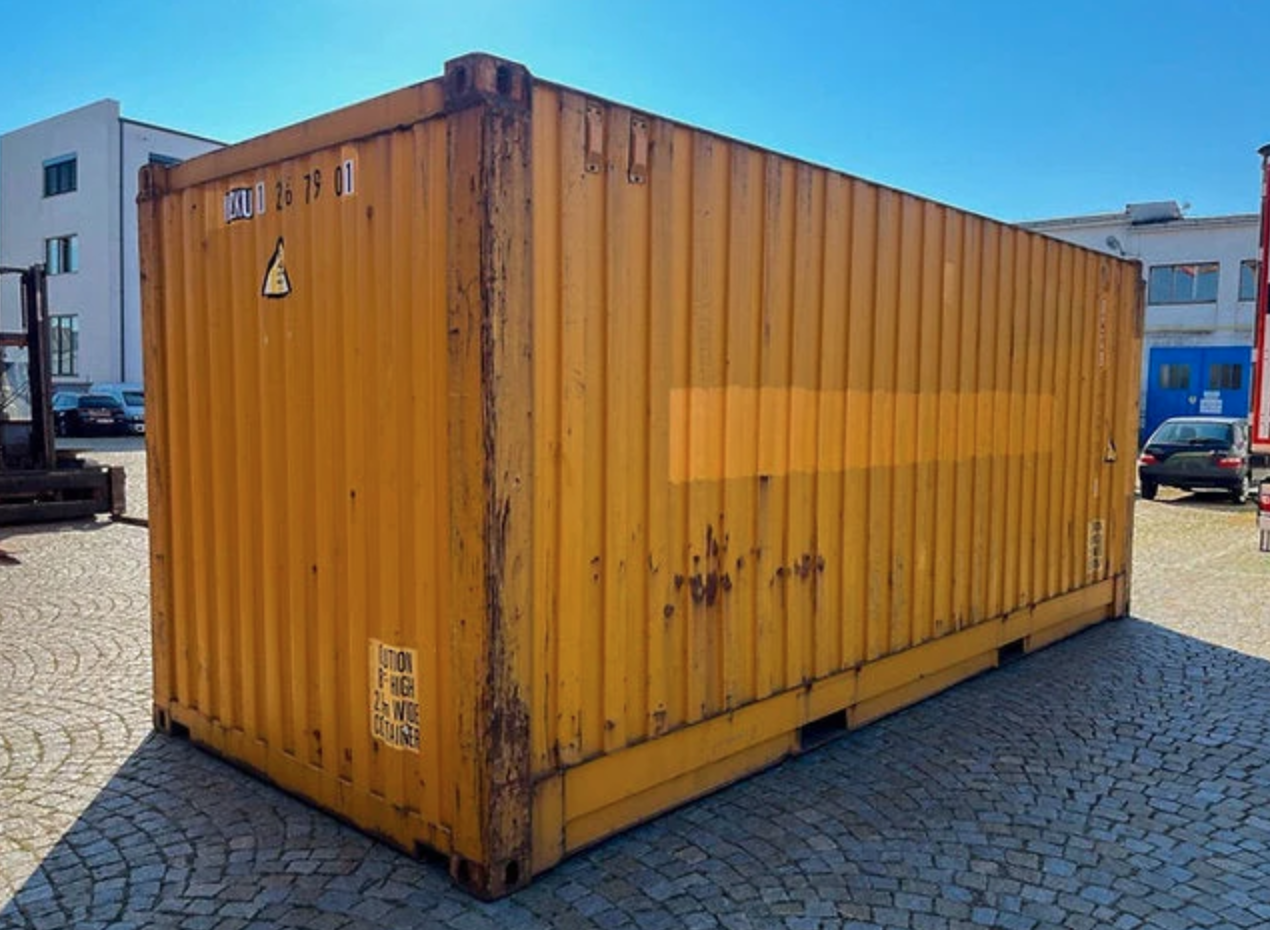 CONTENEDOR MARÍTIMO DE 20 PIES