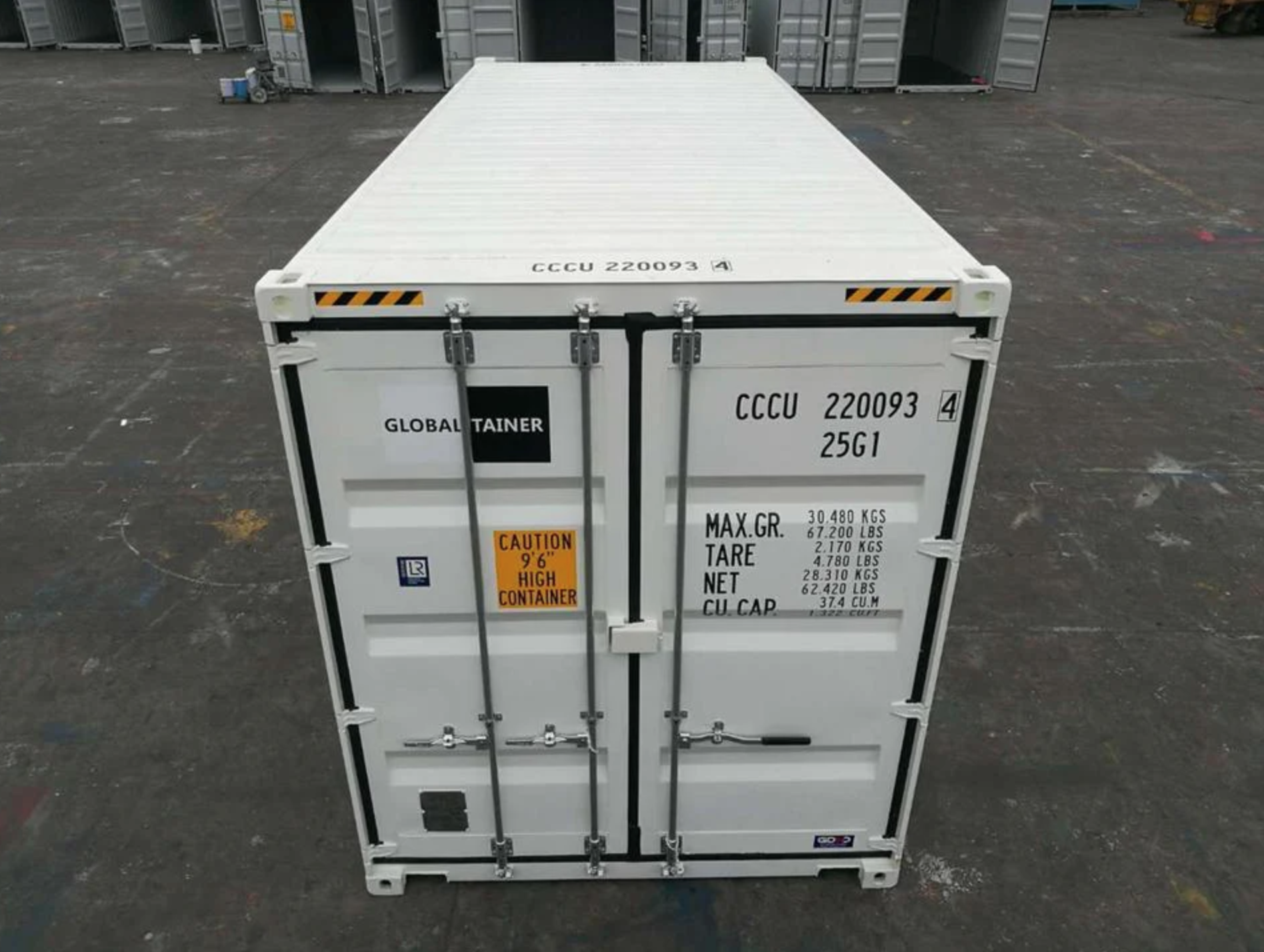 CONTENEDOR MARÍTIMO DE 20 PIES HC