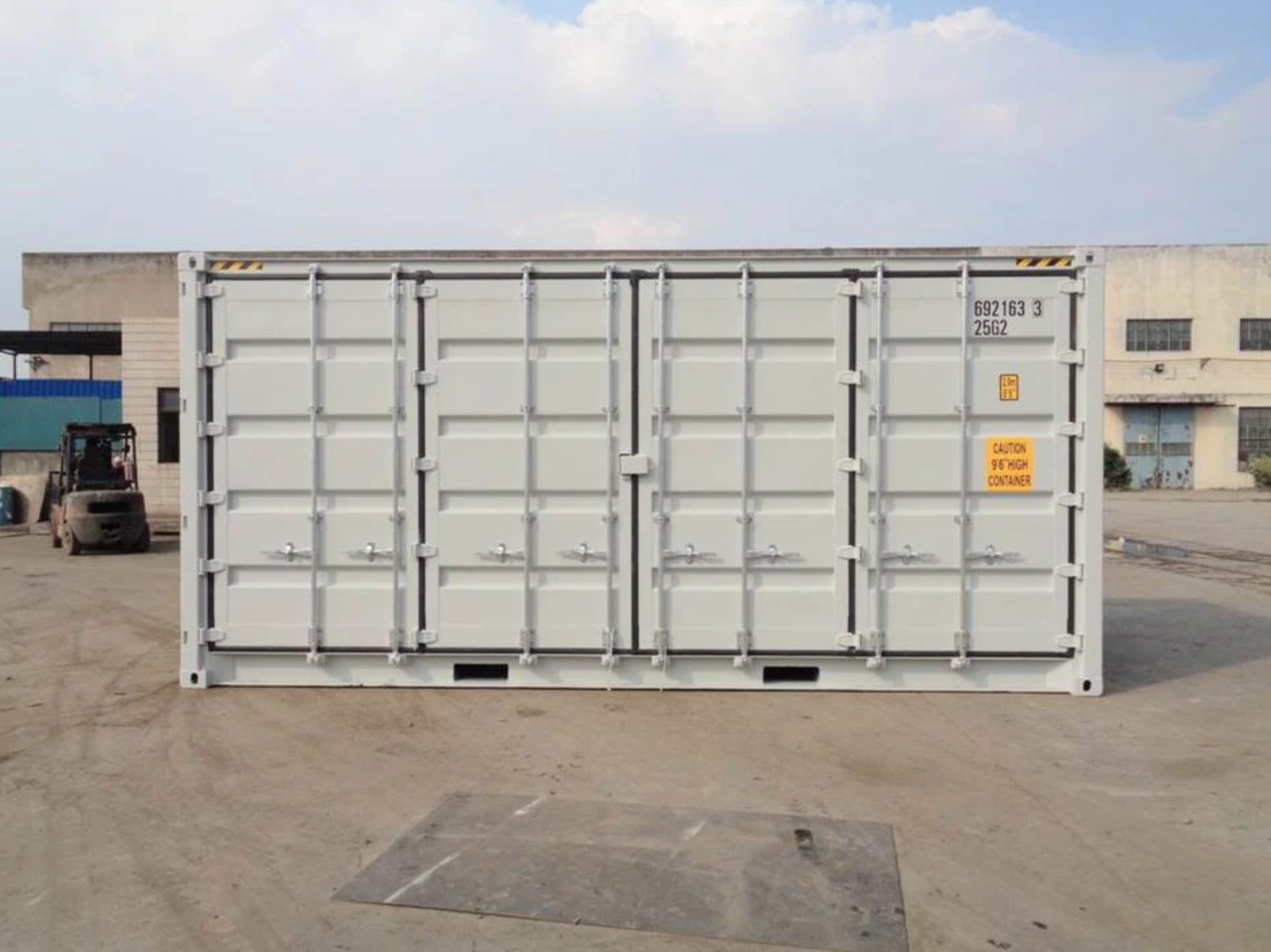 CONTENEDOR MARÍTIMO DE 20 PIES HC CON APERTURA LATERAL 