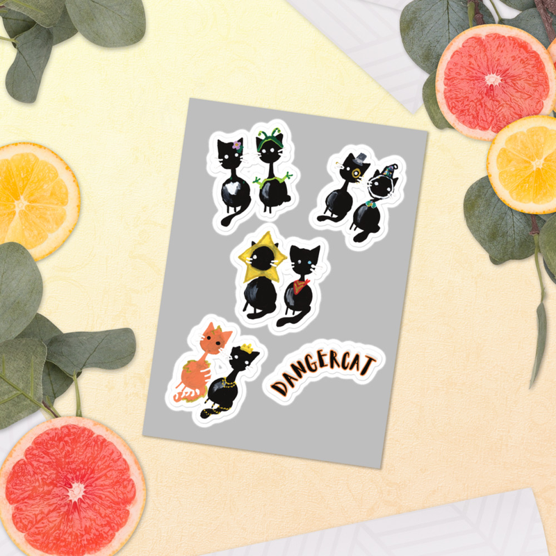 Kitties Sticker Sheet