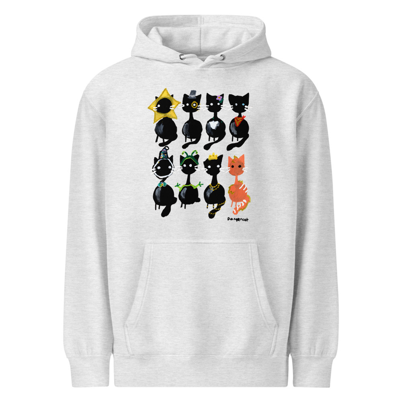 Cat Pattern Hoodie