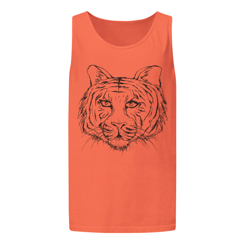 Unisex tiger tank top