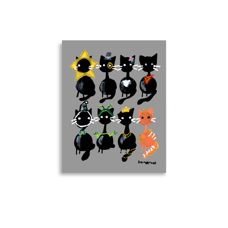 Cats Art Print