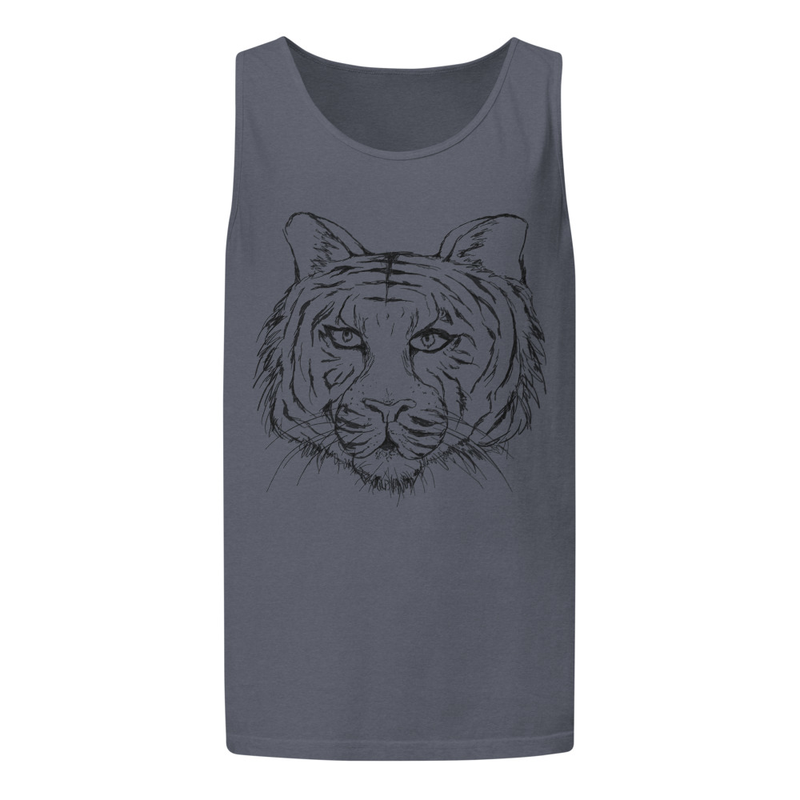 Unisex tiger tank top