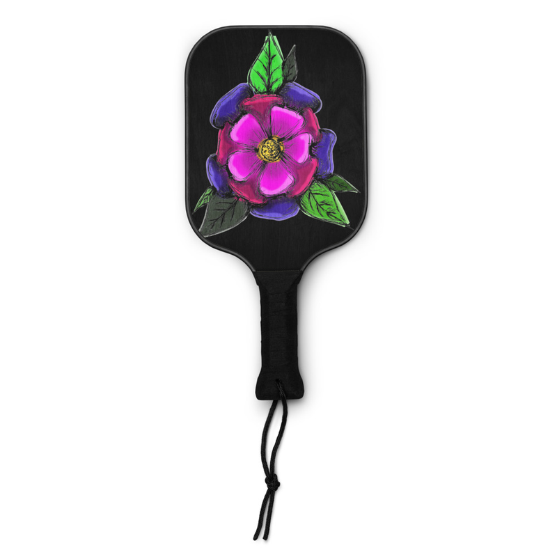 Floral Pickleball Paddle Set