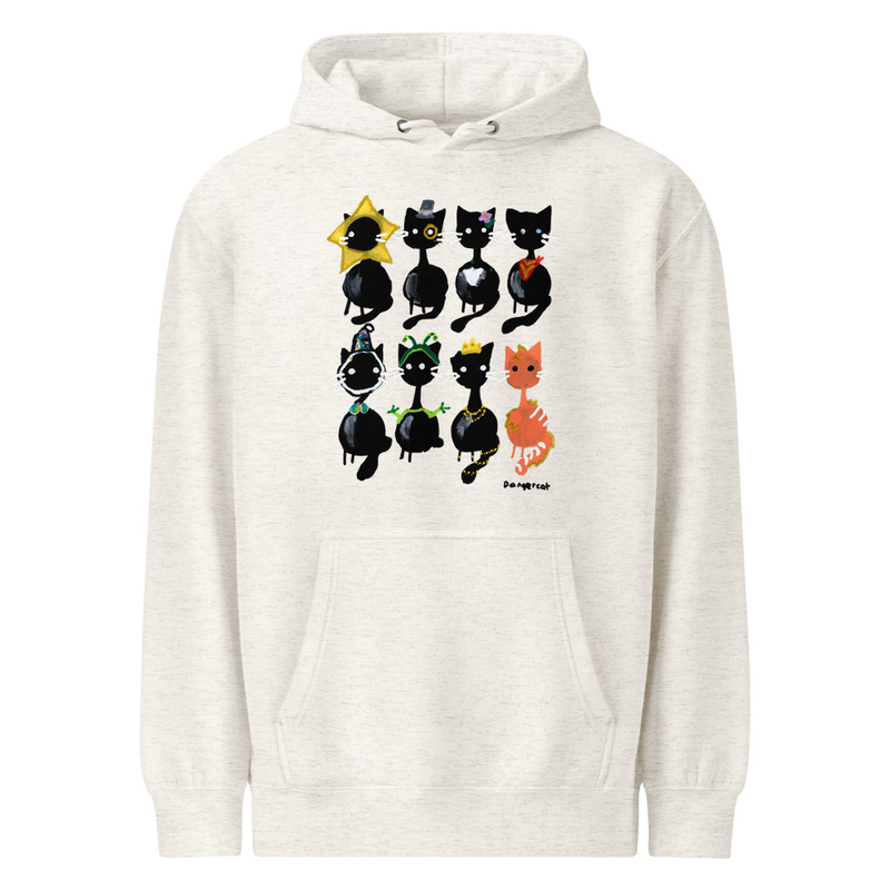 Cat Pattern Hoodie