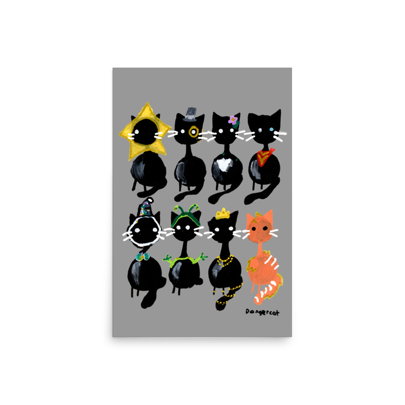Cats Art Print