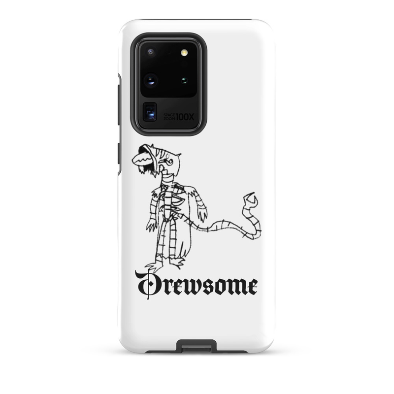 Tough case for Samsung® with Drewsome on it