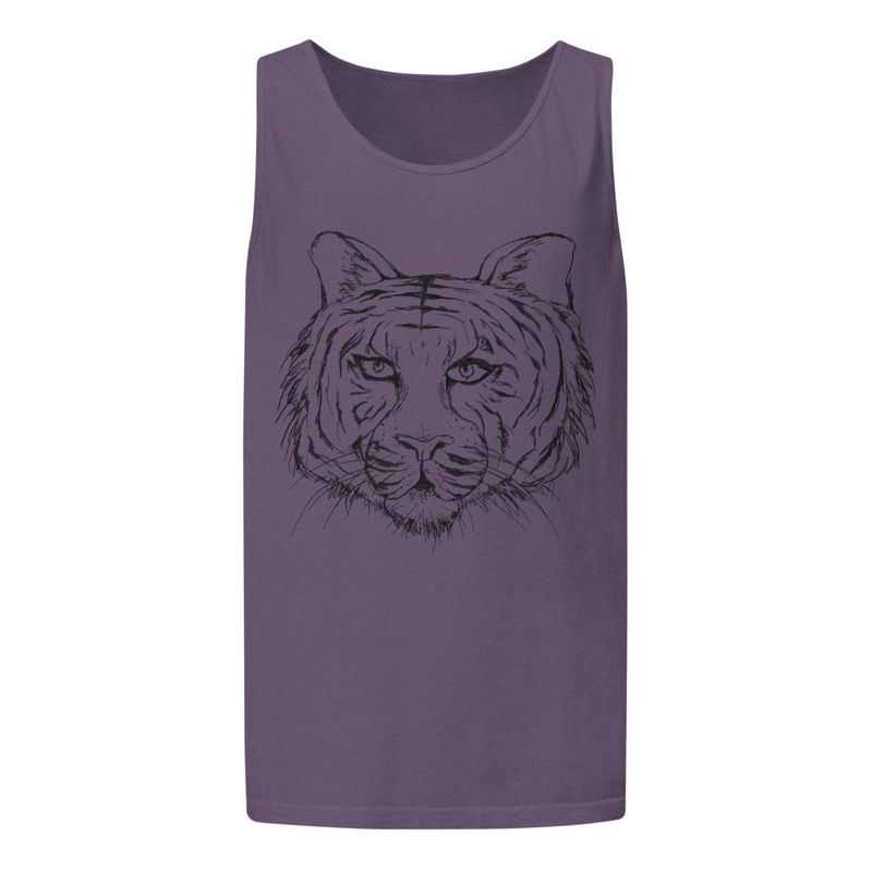 Unisex tiger tank top