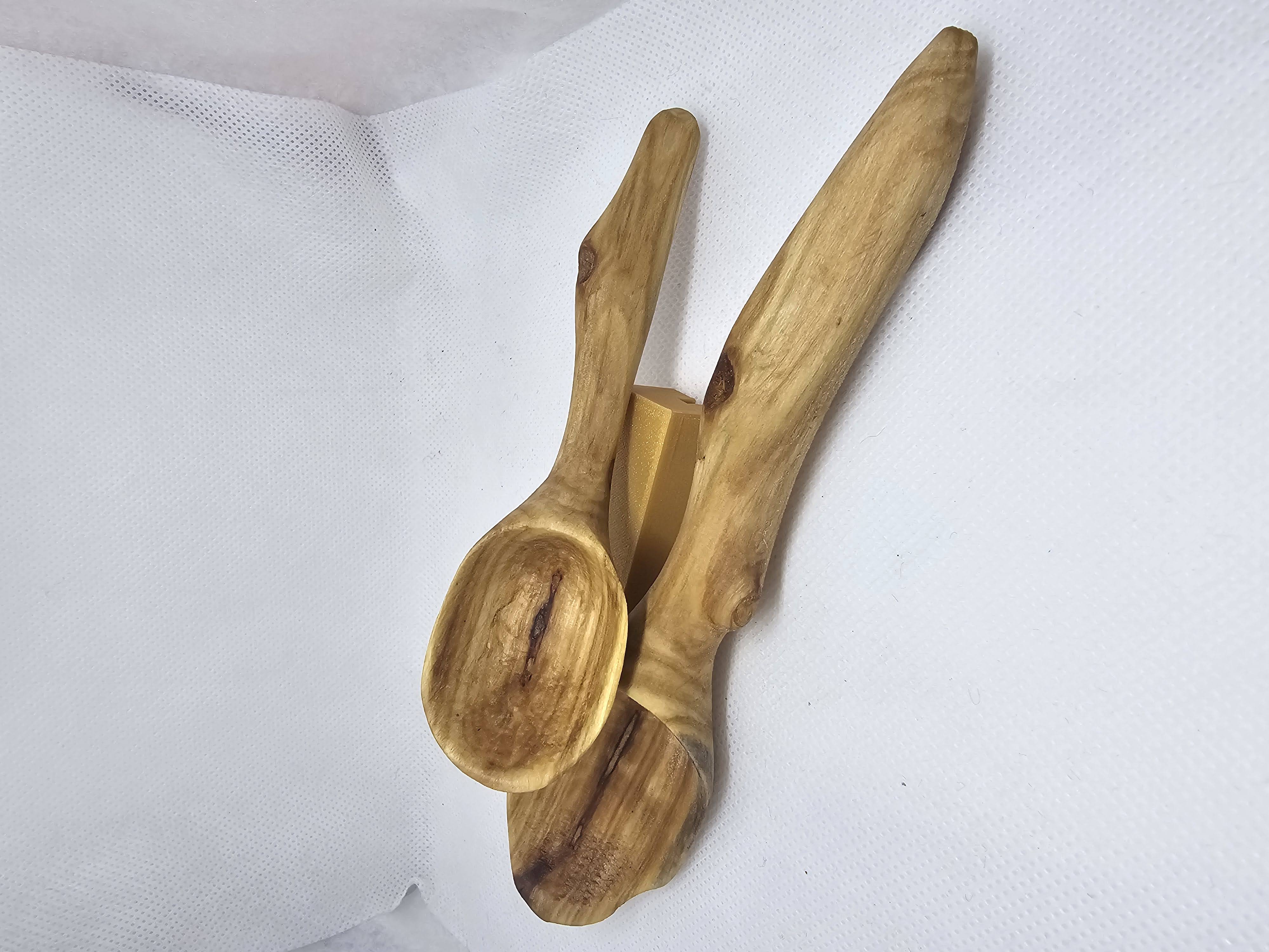 Handcrafted Wooden Serving Spoon