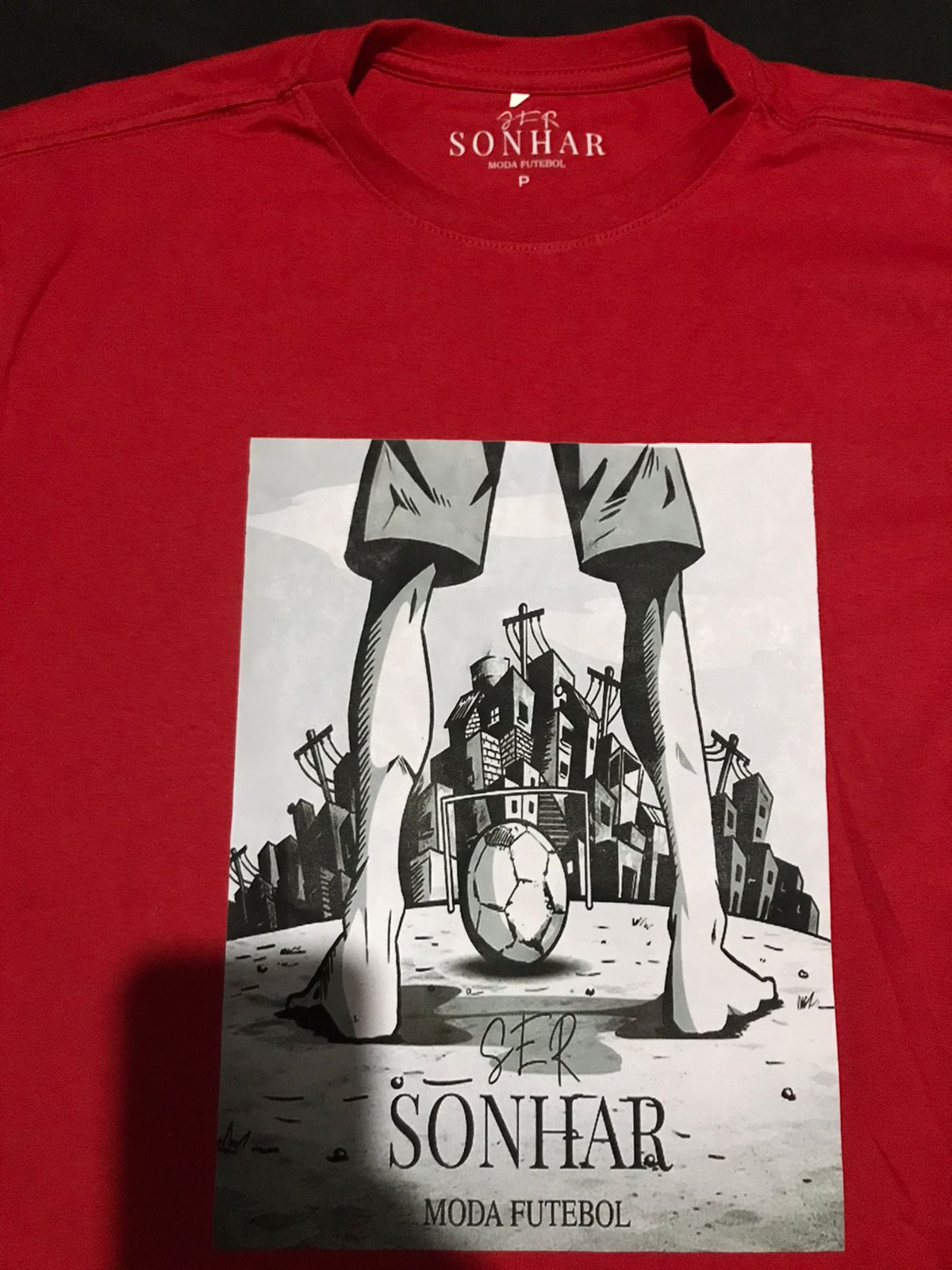 Camiseta basica moda futebol