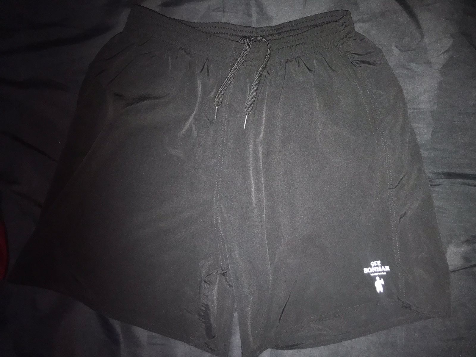 Short Tactel - ajuste elastico PRETO