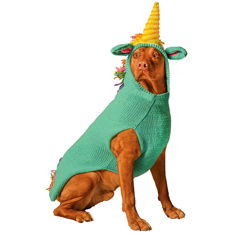 Chilly Dog Wool Sweater Unicorn