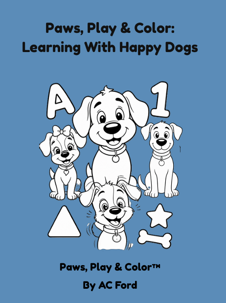 Paws, Play & Color: Learning with Happy Dogs #3