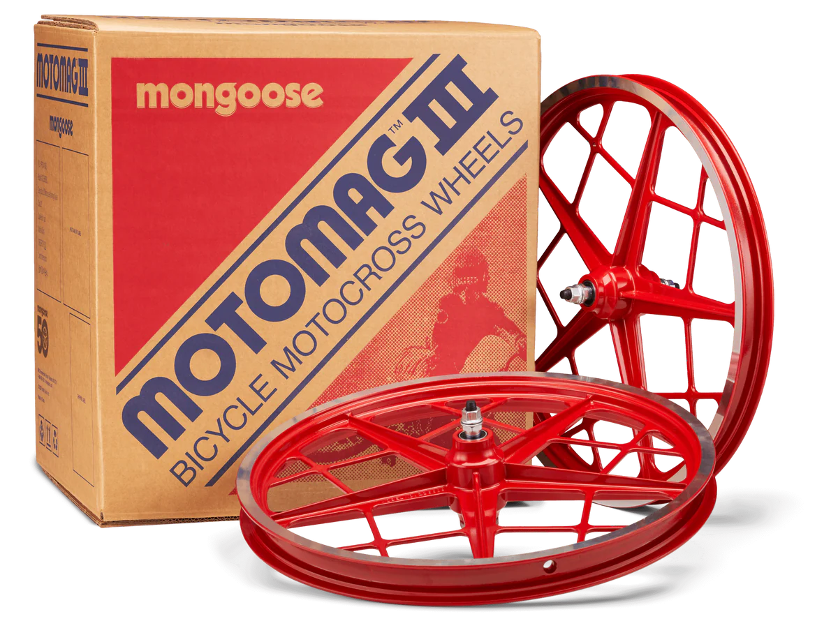 MONGOOSE BMX MOTO MAGS RED