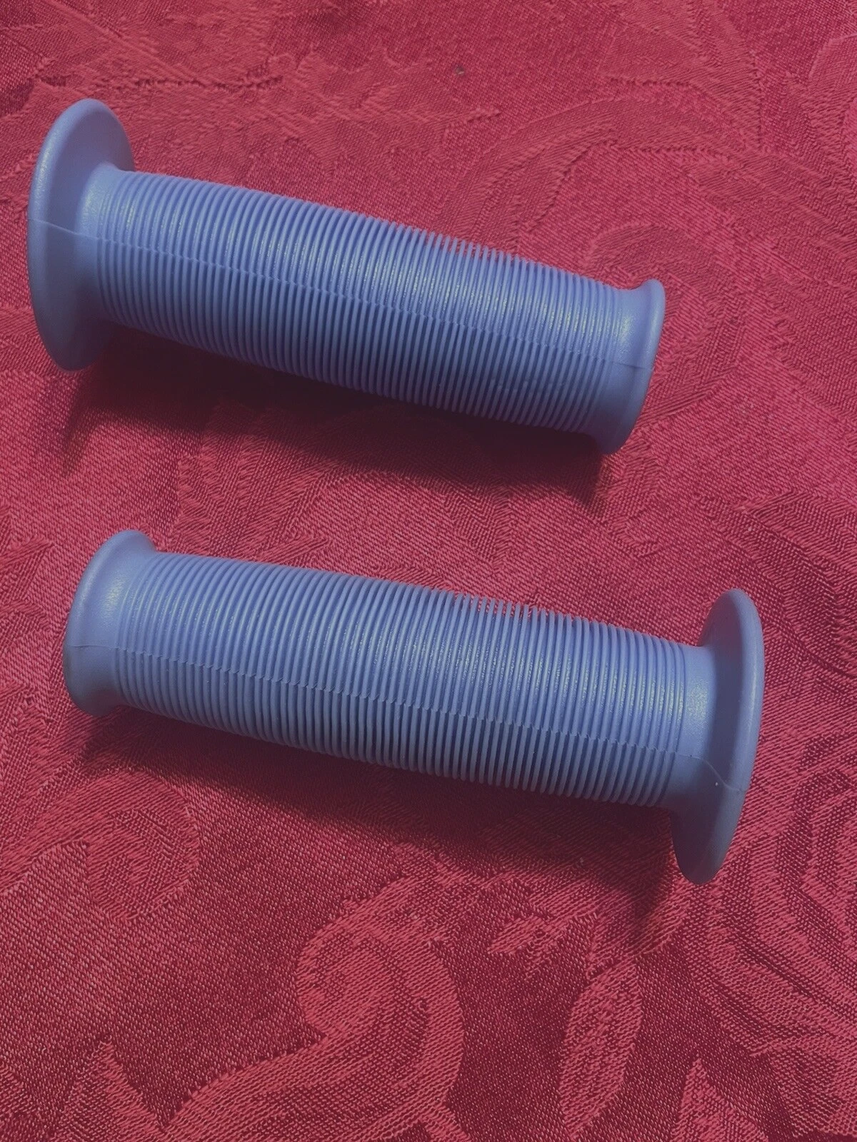 Vintage Hunt Wilde FREE STYLE BMX Lavender Saturn Five Mushroom Grips NEW OLD STOCK