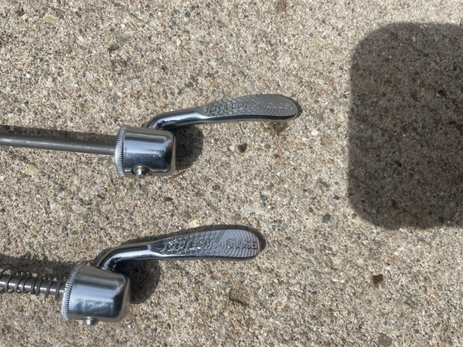 Bicycle Wheel Skewers CHROME