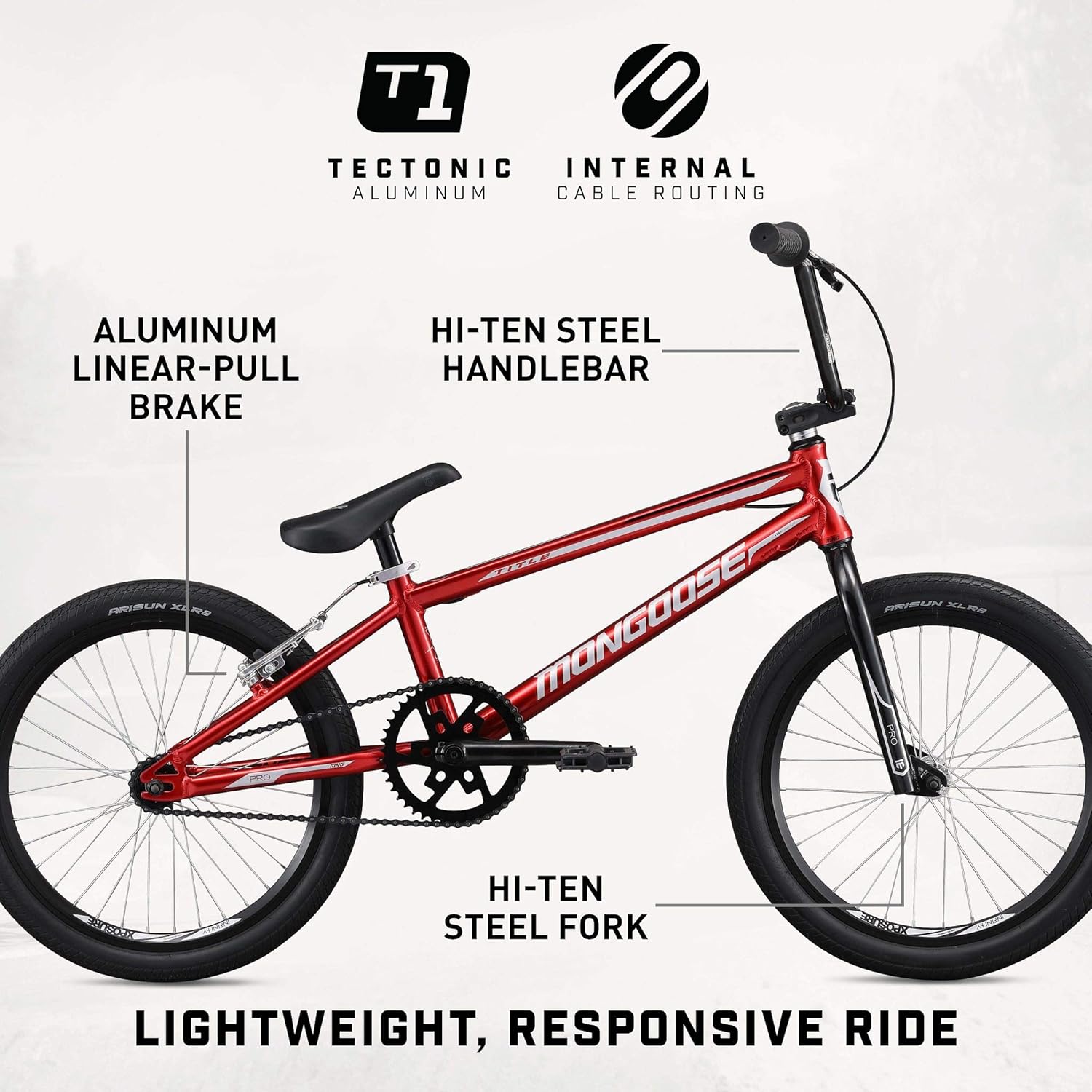 Mongoose Title Complete BMX Race Bike - Pro - 20" 