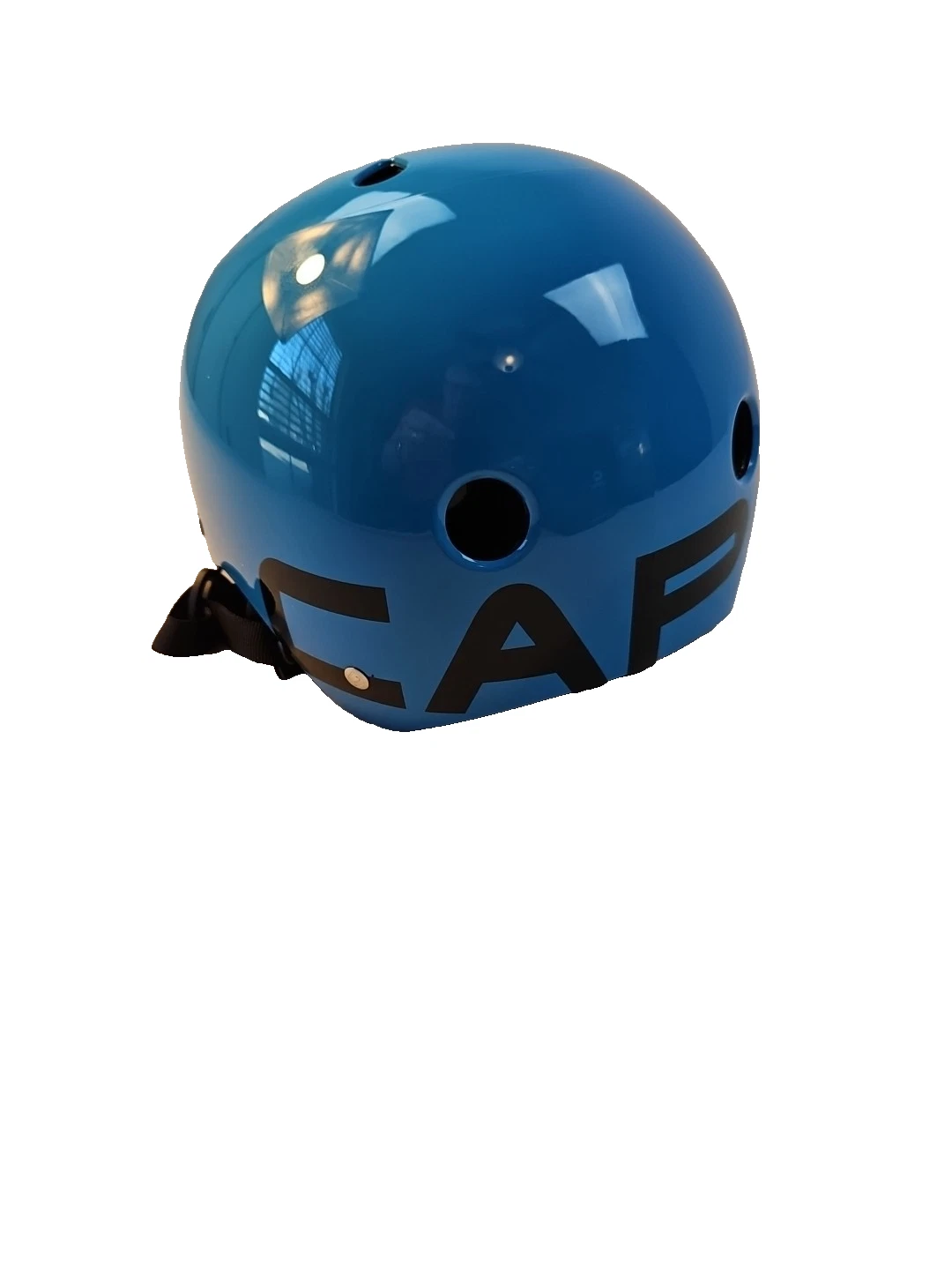 Capix Basher GLOSS BLUE Mens Helmet L/XL
