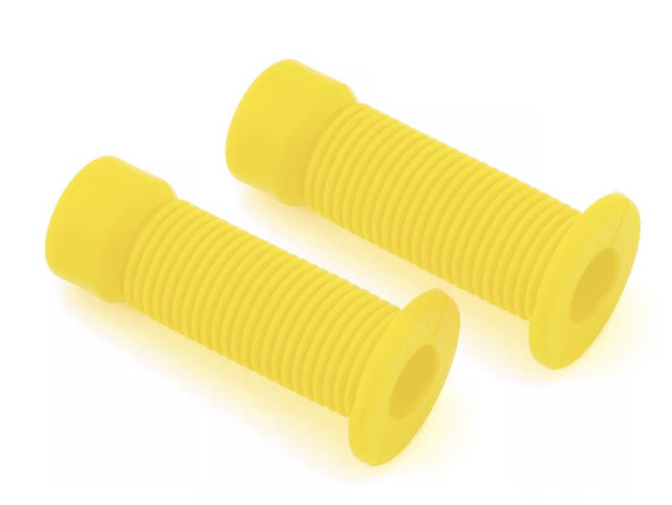 ODI Valve Caps YELLOW