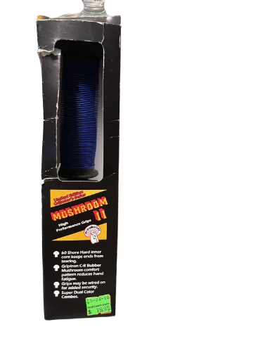 Retro ODI Mushroom II Grips BLACK & BLUE DISCONTINUED