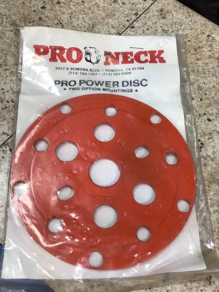 Pro Tuff Neck power Disc NEW OLD STOCK