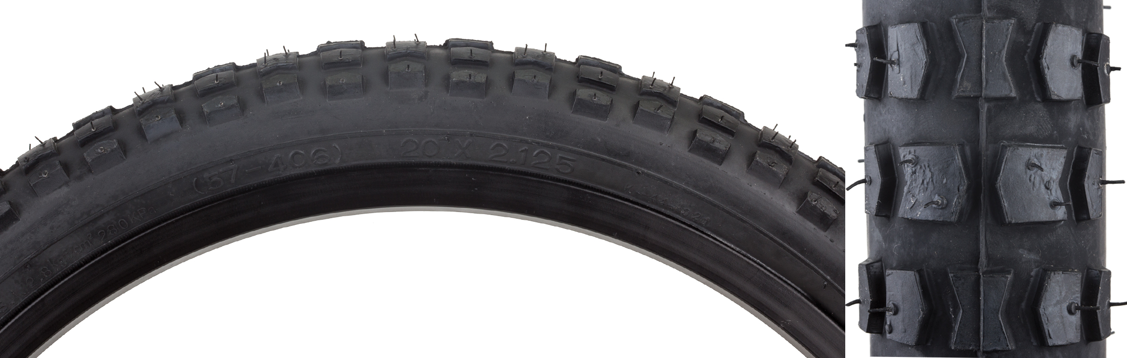 Retro BMX MX Tire 20x 2.125