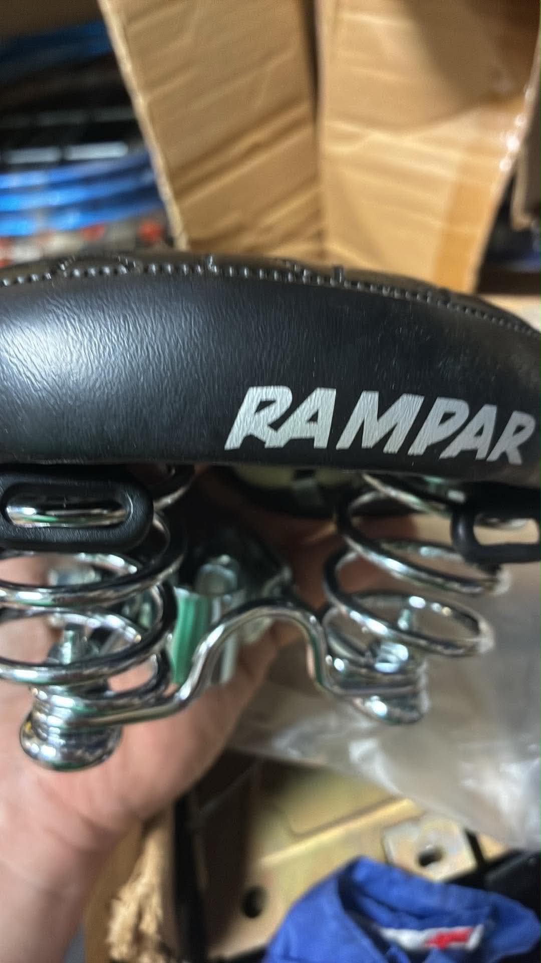 New Old Stock RAMPAR Seat BLACK 