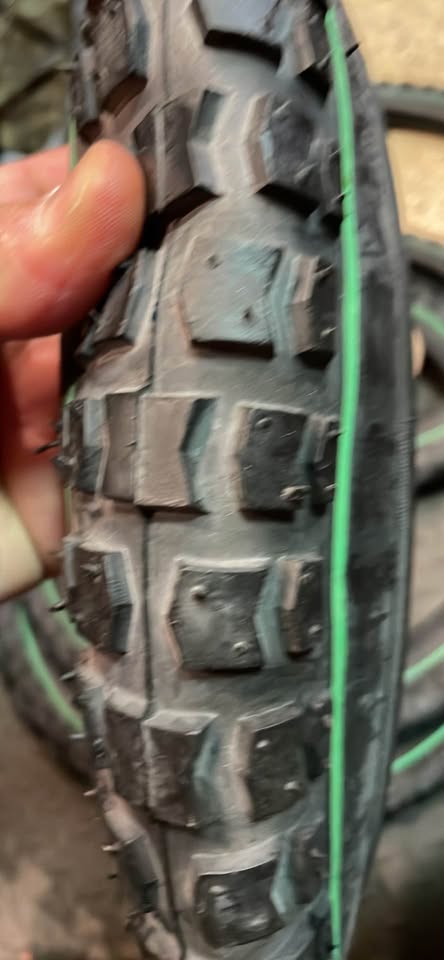 DURO MX BMX Tire  Green Sidewall NEW OLD STOCK