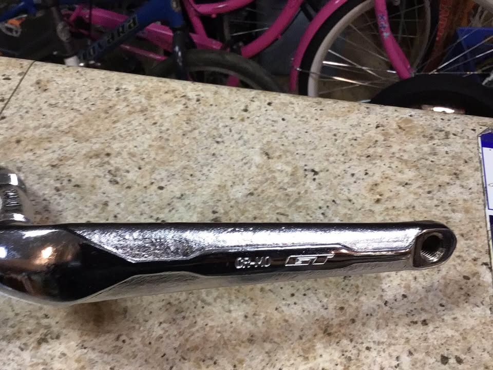 GT BMX One Piece Crank NEW OLD STOCK