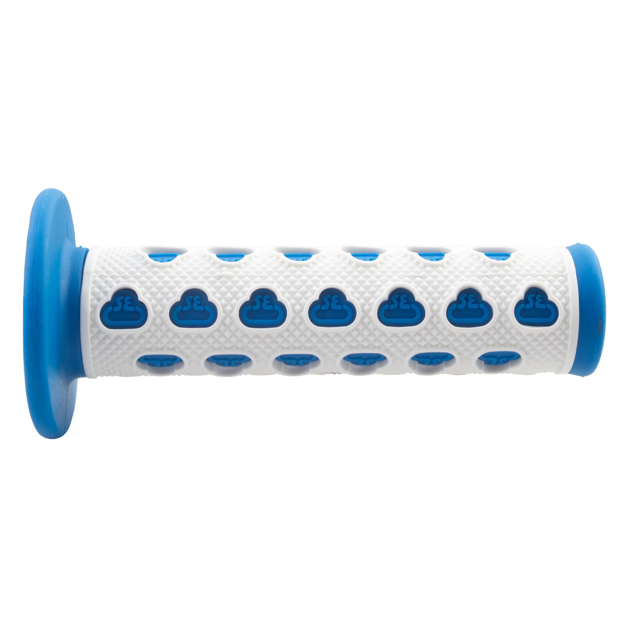 SE BMX S-1E Grips , BLUE / WHITE
