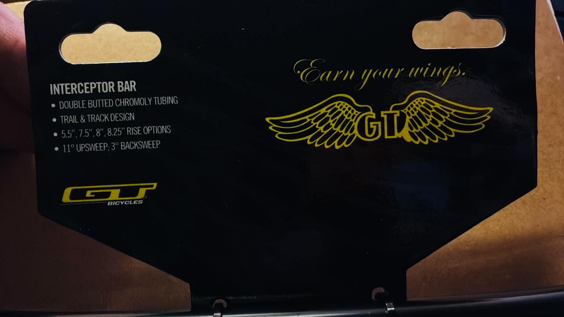 GT  BMX Interceptor Cruiser Bars- 5.5" DISCONTINUED