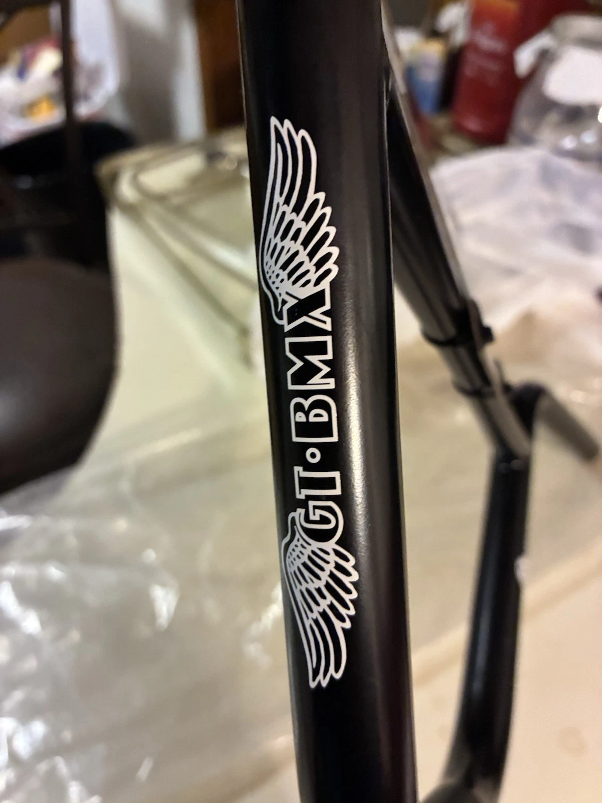 GT BMX PRO BARS Interceptor Series Matte Black Handlebars 8 inches DISCONTINUED