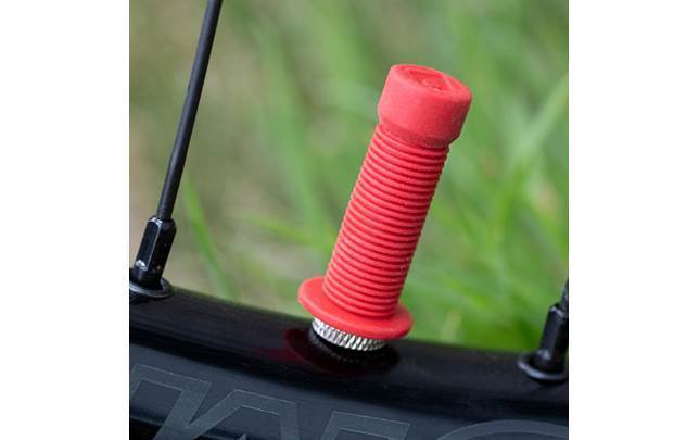 ODI Valve Caps RED