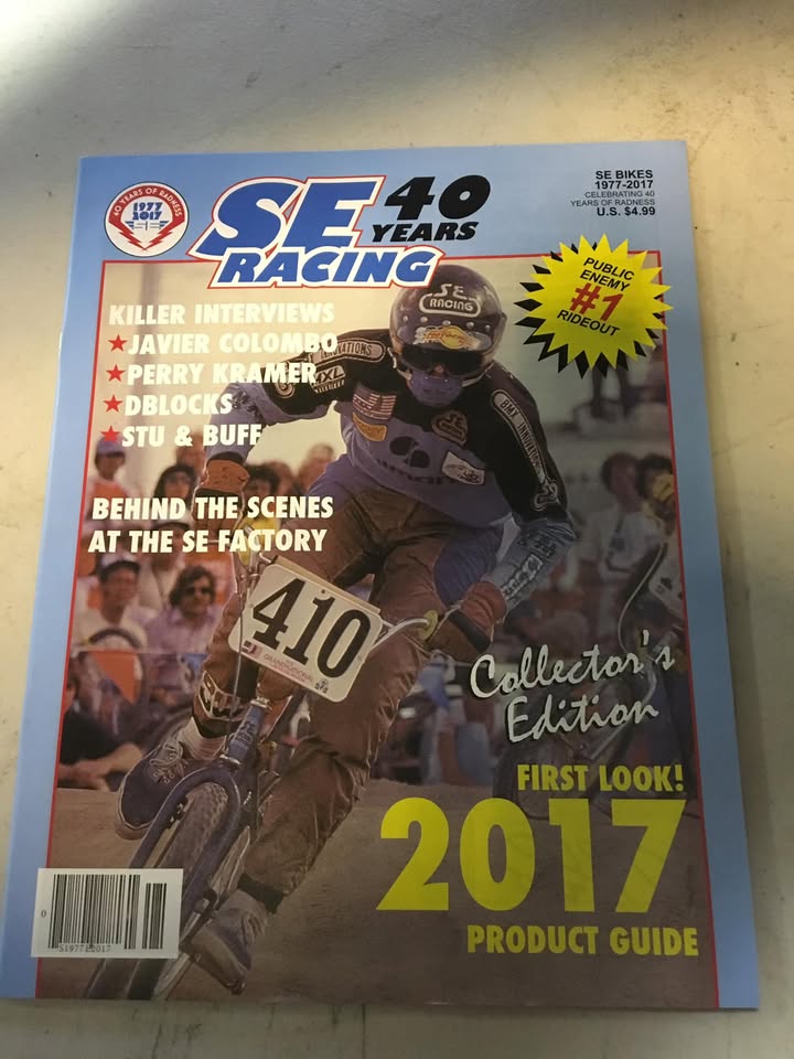 SE BMX 40th ann. Magazine NEW OLD STOCK