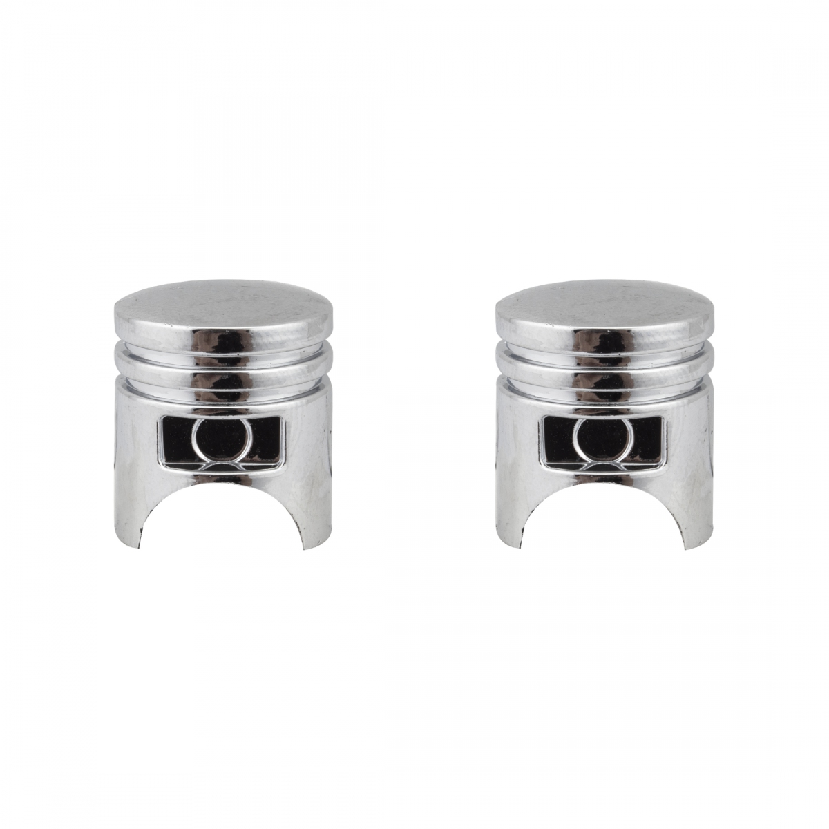 Piston Valve Caps CHROME