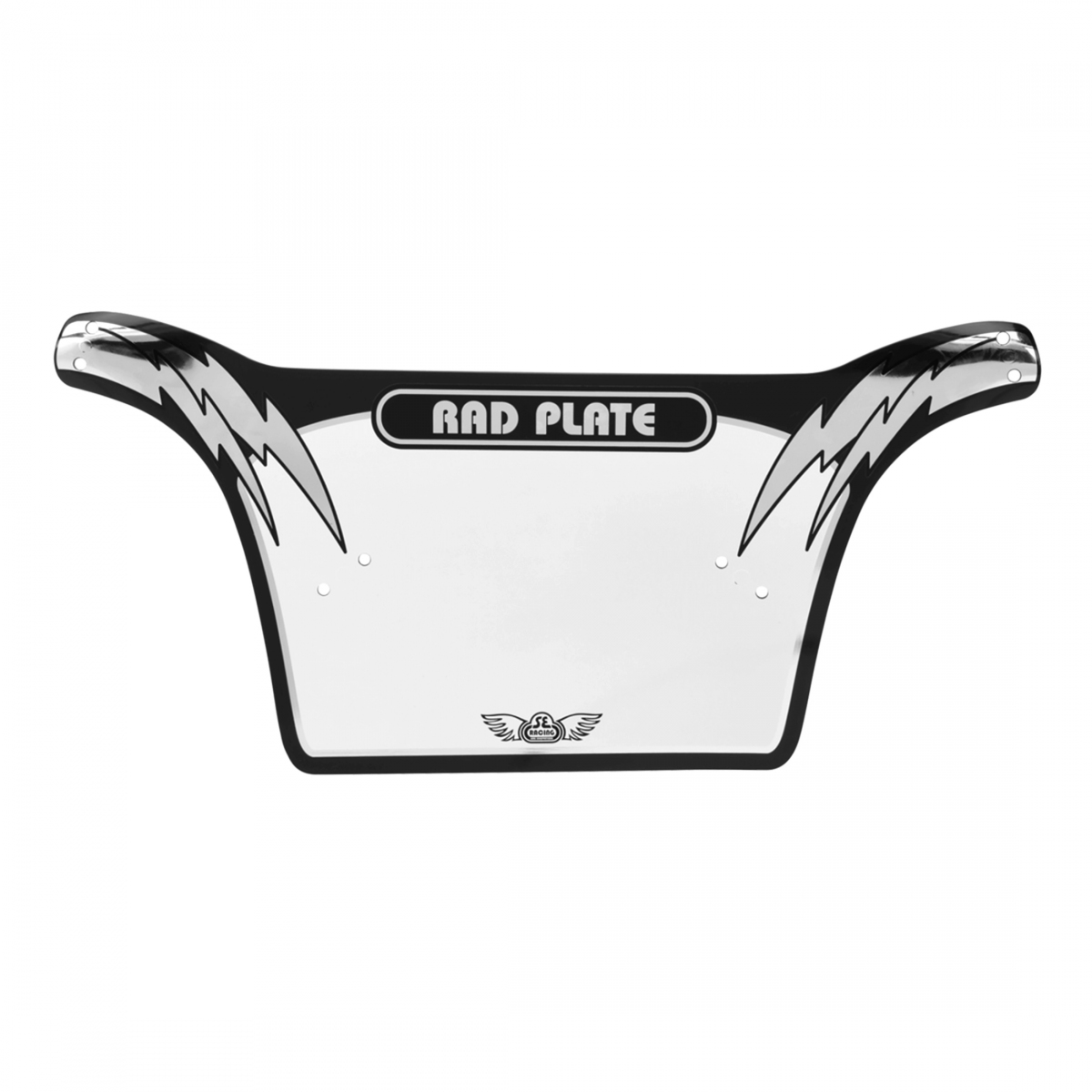 SE BMX RAD Number Plate, BLACK
