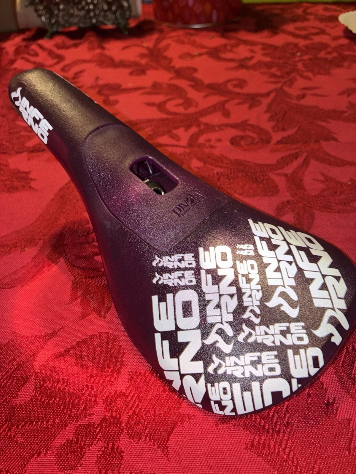 Inferno Pivotal Post Mini Purple BMX seat