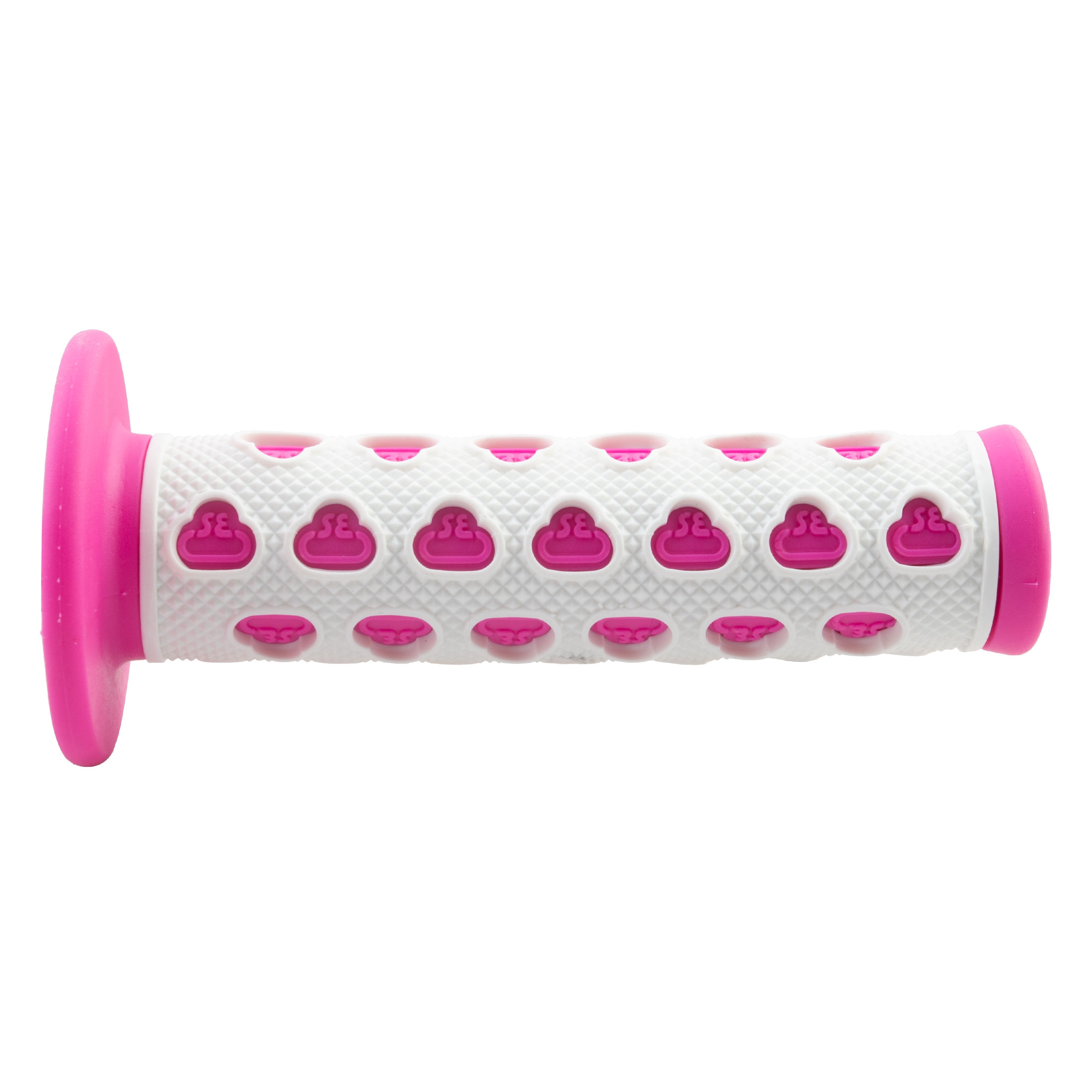 SE BMX S-1E Grips , PINK/ WHITE