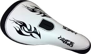 Inferno Pivotal Post Padded Mini BMX WHITE BMX Seat